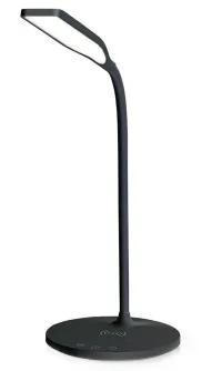 NEDIS LED лампа Qi зареждане 10W 100 - 240V естествено студено топло бяло димируемо 350lm 2700 - 6500K черно NEDIS LED лампа Qi зареждане 10W 100 - 240V естествено студено топло бяло димируемо 350lm 2700 - 6500K черно (1 of 5)