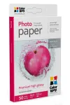 Papel fotográfico COLORWAY premium alto brillo 255 g m2 10x15 50 piezas Papel fotográfico COLORWAY premium alto brillo 255 g m2 10x15 50 piezas