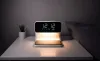 IMMAX PARROT alarm clock with LED night light Qi wireless charging white thumbnail (5 of 10)