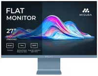MISURA 27" LED VIVA P26M2741QKAB01 IPS 2560x1440 (QHD) 1ms 350 cd m2 1500:1 HDMI DP USB-C fog blue MISURA 27" LED VIVA P26M2741QKAB01 IPS 2560x1440 (QHD) 1ms 350 cd m2 1500:1 HDMI DP USB-C fog blue (1 of 7)