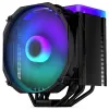 Endorfy CPU-koeler Fortis 5 Zwart ARGB 140 mm ventilator 6 heatpipes PWM nanoreset-controller voor Intel en AMD zwart