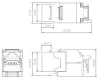 Solarix Keystone - multipak 24 stk - 10G CAT6A STP RJ45 sort selvskærende SXKJ-10G-STP-BK-SA thumbnail (3 of 3)