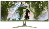 Monitor da gioco AROZZI NOVA 34" 34T2K165 Verde Foresta/ LED/ 3440x1440/ 165Hz/ VA/ 4000:1/ 1ms/ 2xHDMI/ 2xDP/ verde meccanico Monitor da gioco AROZZI NOVA 34" 34T2K165 Verde Foresta/ LED/ 3440x1440/ 165Hz/ VA/ 4000:1/ 1ms/ 2xHDMI/ 2xDP/ verde meccanico (1 of 6)