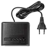 NEDIS digitaler Schreibtischwecker, LED-Display, Schlummerfunktion, ein Alarm, schwarz thumbnail (5 of 5)