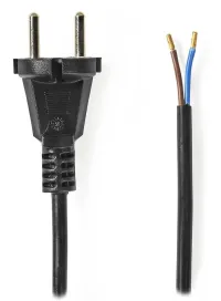 NEDIS støvsuger strømkabel CEE 7 17 250 V AC PVC sort bulk 15m NEDIS støvsuger strømkabel CEE 7 17 250 V AC PVC sort bulk 15m (1 of 2)