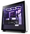NZXT behuizing H7 ATX 2x120 mm ventilator USB-C 2x USB glaszijde zwart en wit