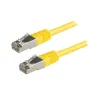 XtendLan Patch cable Cat 5e FTP 1m yellow