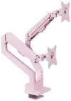 AROZZI ALZARE NEO DUO Pink bordbeslag til 2 skærme gasstempel metal pink AROZZI ALZARE NEO DUO Pink bordbeslag til 2 skærme gasstempel metal pink