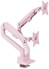 AROZZI ALZARE NEO DUO Pink bordbeslag til 2 skærme gasstempel metal pink AROZZI ALZARE NEO DUO Pink bordbeslag til 2 skærme gasstempel metal pink (1 of 4)