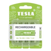 TESLA GENOPLADELIGE+ genopladelige batterier AA Ni-MH 2450mAh (HR06 blyantblister) 4 stk. TESLA GENOPLADELIGE+ genopladelige batterier AA Ni-MH 2450mAh (HR06 blyantblister) 4 stk. (1 of 1)