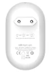 Luce notturna a LED Colorway CW-NL08-W con sensore intelligente bianco thumbnail (5 of 6)