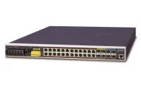 Planet IGS-6325-24P4X průmyslový L3 switch 24x1Gb 4x10Gb SFP+ PoE 802.3at 440W 48-56VDC -40~75°C IP30 fanless Planet IGS-6325-24P4X průmyslový L3 switch 24x1Gb 4x10Gb SFP+ PoE 802.3at 440W 48-56VDC -40~75°C IP30 fanless (1 of 3)