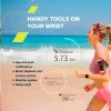 CANYON smart hodinky EASY SW-54 1,7" IPS displej 14 sport režimů IP68 Android iOS zelené thumbnail (10 of 11)