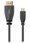 Rollei Kabel Micro HDMI 2.0 op HDMI 2.0 1,8 m Rollei Kabel Micro HDMI 2.0 op HDMI 2.0 1,8 m