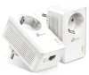 TP-Link TL-PA7017P KIT - AV1000 Gigabit Passthrough Powerline Starter Kit