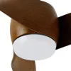 IMMAX NEO LITE WAVE SMART LED stropna svetilka z ventilatorjem 18W Wi-Fi TUYA rjava (barva lesa) thumbnail (2 of 6)