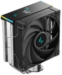 DEEPCOOL Kühler AK400 Digital SE 120mm Lüfter 4x Hëtzepipes PWM ARGB fir Intel an AMD Digital Display schwaarz DEEPCOOL Kühler AK400 Digital SE 120mm Lüfter 4x Hëtzepipes PWM ARGB fir Intel an AMD Digital Display schwaarz (1 of 8)