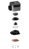 DEEPCOOL vandkøler MYSTIQUE 360 3x120mm blæser ARGB Intel i AMD sort thumbnail (6 of 6)