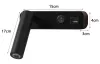 IMMAX GOAL designer LED væglampe med USB switch 3W sort thumbnail (2 of 8)