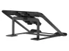 Neomounts NSLS085BLACK Laptop tablet holder for table 10-17" load capacity 5kg 6 different height positions foldable black thumbnail (2 of 6)
