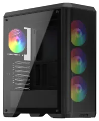 SilentiumPC Case MidT Ventum VT4V Evo TG ARGB ATX 4x120mm Fan ARGB 2xUSB 3.0 temperéiert Glas schwaarz SilentiumPC Case MidT Ventum VT4V Evo TG ARGB ATX 4x120mm Fan ARGB 2xUSB 3.0 temperéiert Glas schwaarz (1 of 9)
