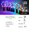 COLORWAY 5x LED lánc belső 5x 20 LED hossz 5x 2m többszínű akkumulátor thumbnail (2 of 15)
