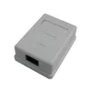 DATACOM Presa dati UTP CAT5E 1xRJ45 su intonaco bianco