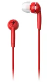 GENIUS headset HS-M320 rött 4pin 3,5 mm uttag