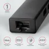 Hub AXAGON USB-C HMC-GL3A USB 3.2 Gen1 3x USB-A GLAN corps métallique 0,2 m thumbnail (3 of 5)