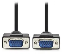 NEDIS VGA cable (D-SUB) VGA plug - VGA plug black 5m NEDIS VGA cable (D-SUB) VGA plug - VGA plug black 5m (1 of 2)