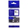 PRINTLINE suderinama juosta su Brother HSe-651 18 mm juodos spausdinimo geltonu vamzdeliu PRINTLINE suderinama juosta su Brother HSe-651 18 mm juodos spausdinimo geltonu vamzdeliu