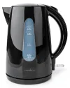 NEDIS kuhalnik vode KAWK130EBK prostornina 1,7 l 360° rotacija 1850 - 2200 W plastika črna