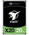 Seagate EXOS X20 20TB HDD ST20000NM007D Internal 35" 7200 rpm SATAIII 512E 4KN 256 MB