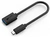 GENIUS ACC-C2AC переходник с USB-C на USB-A, черный