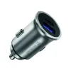 Swissten cl adapter strømforsyning usb-c + hurtig opladning 3.0 36w metal sølv