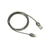 CANYON Ladekabel USB-C USB 2.0 5V 2A Durchmesser 35 mm, metallgeflochten, 1 m, dunkelgrau CANYON Ladekabel USB-C USB 2.0 5V 2A Durchmesser 35 mm, metallgeflochten, 1 m, dunkelgrau