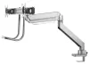 Neomounts Select NM-D775DXSILVER Настолен монтаж за плосък екран (10-32") със скоба за бюро, сребрист thumbnail (6 of 7)