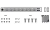 Ubiquiti UniFi Switch Enterprise 48 PoE – 48x 2,5 Gbit RJ45 4x SFP+ port PoE 802.3af juures (PoE eelarve 720 W) thumbnail (6 of 6)
