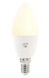 NEDIS smart LED-lampa Zigbee 3.0 E14 49W 230V 470lm varm- till kallvit 2200–6500K RGB-dimbar