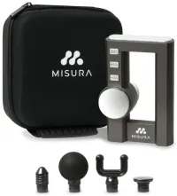 Pistola de massagem MISURA MB2 com função de aquecimento cinza Pistola de massagem MISURA MB2 com função de aquecimento cinza (1 of 3)