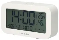 NEDIS Digital Schreifdëschwecker LCD Display Hannergrondbild Schlummfunktioun Datumsanzeige Timerfunktioun wäiss NEDIS Digital Schreifdëschwecker LCD Display Hannergrondbild Schlummfunktioun Datumsanzeige Timerfunktioun wäiss (1 of 4)