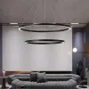 IMMAX NEO FINO SMART rippvalgusti 2 ringi 60+80cm 93W must Zigbee 3.0 TUYA thumbnail (3 of 7)