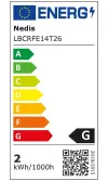 Lampadina LED NEDIS E14 T26 per frigorifero 2 W 220 V 150 lm thumbnail (2 of 2)