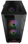 COUGAR PC-Gehäuse DUOFACE Pro Schwarz Mid Tower Airflow Frontpanel TG Linkes Panel 2 x ARGB 140 mm & 1 x 120 mm Lüfter thumbnail (9 of 32)