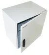 Lasmuigh XtendLan le haghaidh 19" doimhneacht 12U 420mm IP55 glas glas 3 phointe
