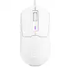 Mouse de gaming Lorgar MSA10R cu fir, alb Mouse de gaming Lorgar MSA10R cu fir, alb