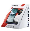 CANYON Wireless Charger WS-303B3in1input 9V 2A12V 2Aoutput 15 10 7.5 5W USB-C > USB-A incl. AC adapter black thumbnail (6 of 6)