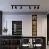 IMMAX PUNTO-6 ceiling wall spotlight linear 6 heads black for GU10 source thumbnail (6 of 7)