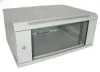 XtendLan 4U 600x450 on the wall one piece glass door gray