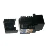 XtendLan Keystone jack RJ45 narážecí CAT 6 UTP černý